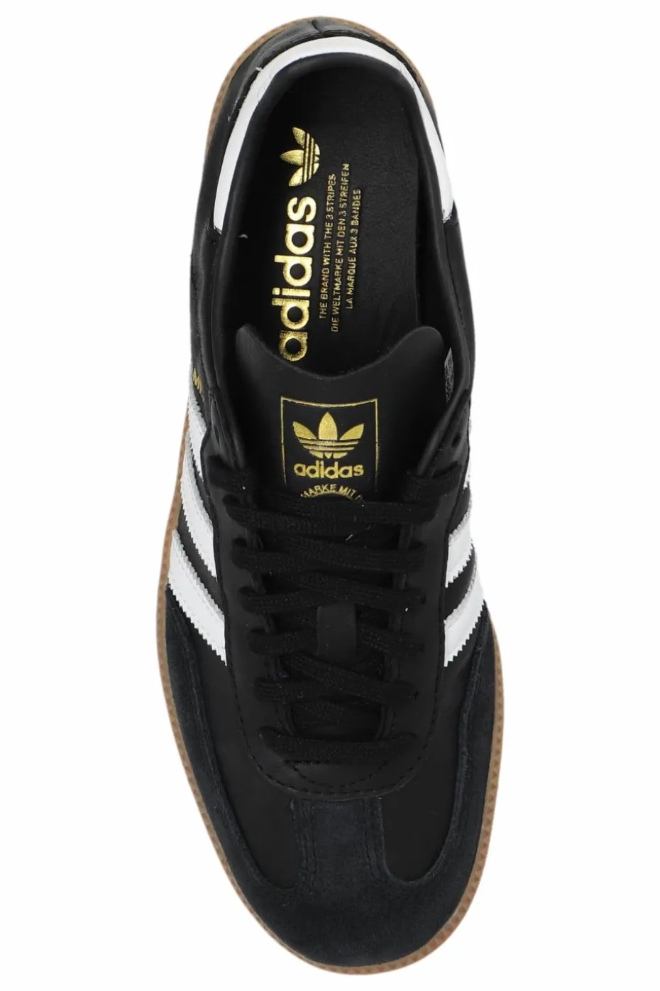 ADIDAS Originals BLACK Sports Shoes 'Samba Decon'