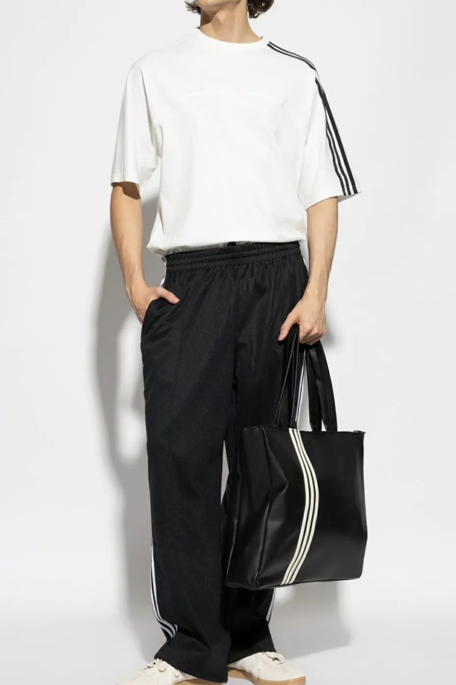 ADIDAS Originals BLACK Straight-leg sweatpants