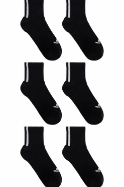 ADIDAS Originals BLACK Triple pack of socks with logo