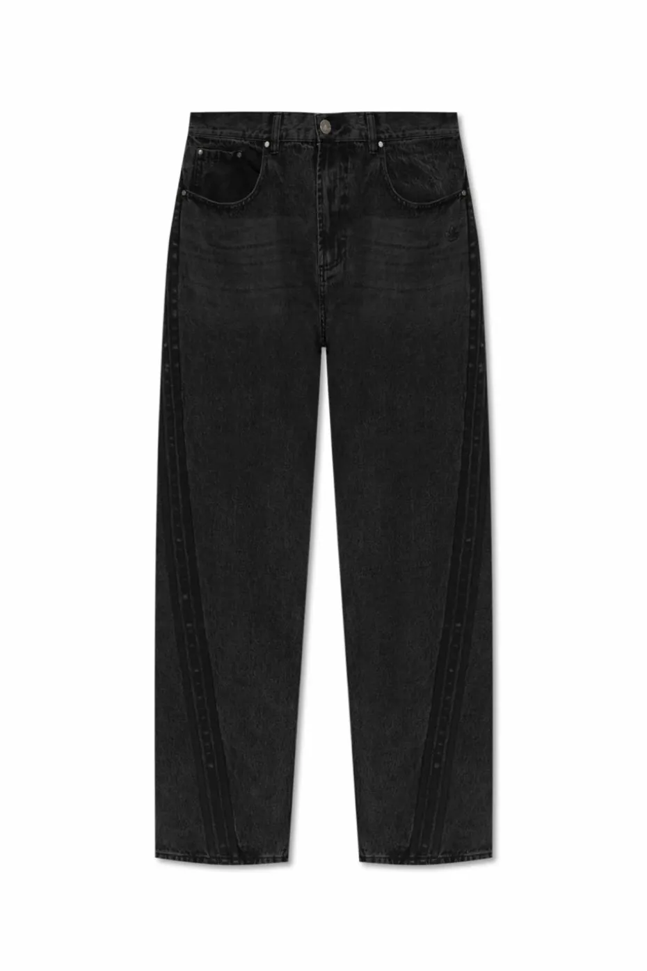 ADIDAS Originals BLACK Wide leg jeans