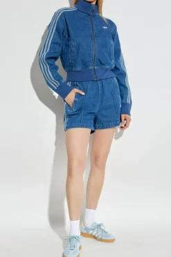 ADIDAS Originals BLUE Denim shorts