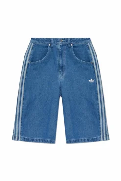ADIDAS Originals BLUE Denim shorts