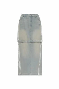 ADIDAS Originals BLUE Denim skirt