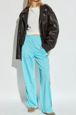ADIDAS Originals BLUE Straight-leg sweatpants