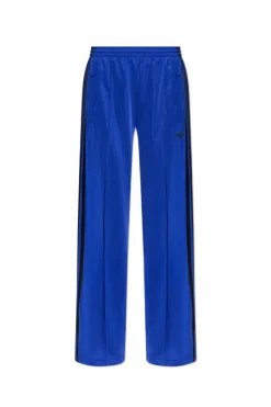 ADIDAS Originals BLUE Sweatpants with straight-leg cut