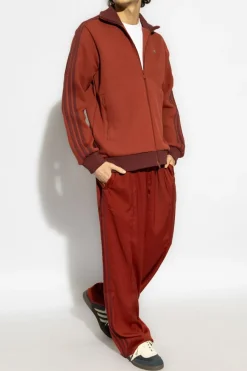 ADIDAS Originals BURGUNDY Sweatshirt with Logo