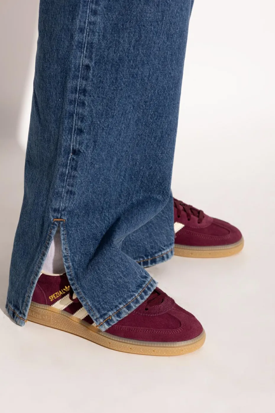 ADIDAS Originals BURGUNDY Sports shoes "HANDBALL SPEZIAL W"
