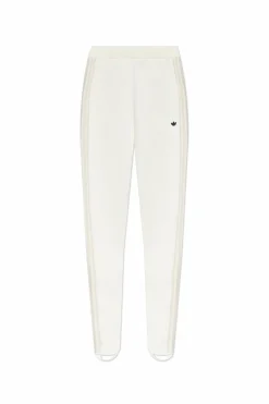 ADIDAS Originals cream Sweatpants with logo-shaped appliqué