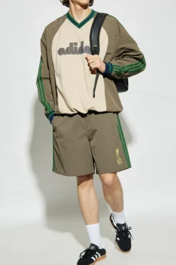 ADIDAS Originals cream Sweatshirt with logo