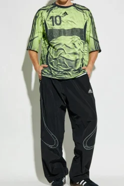 ADIDAS Originals GREEN T-shirt with logo