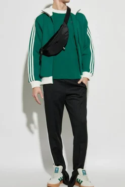 ADIDAS Originals GREEN T-shirt with logo-shaped appliqué