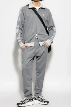 ADIDAS Originals GREY Sweatshirt with stand-up collar