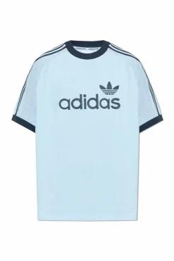 ADIDAS Originals light blue Logo T-shirt