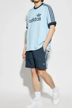 ADIDAS Originals light blue Logo T-shirt