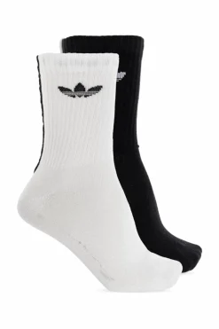 ADIDAS Originals MULTICOLOUR Two-pack of socks with logo