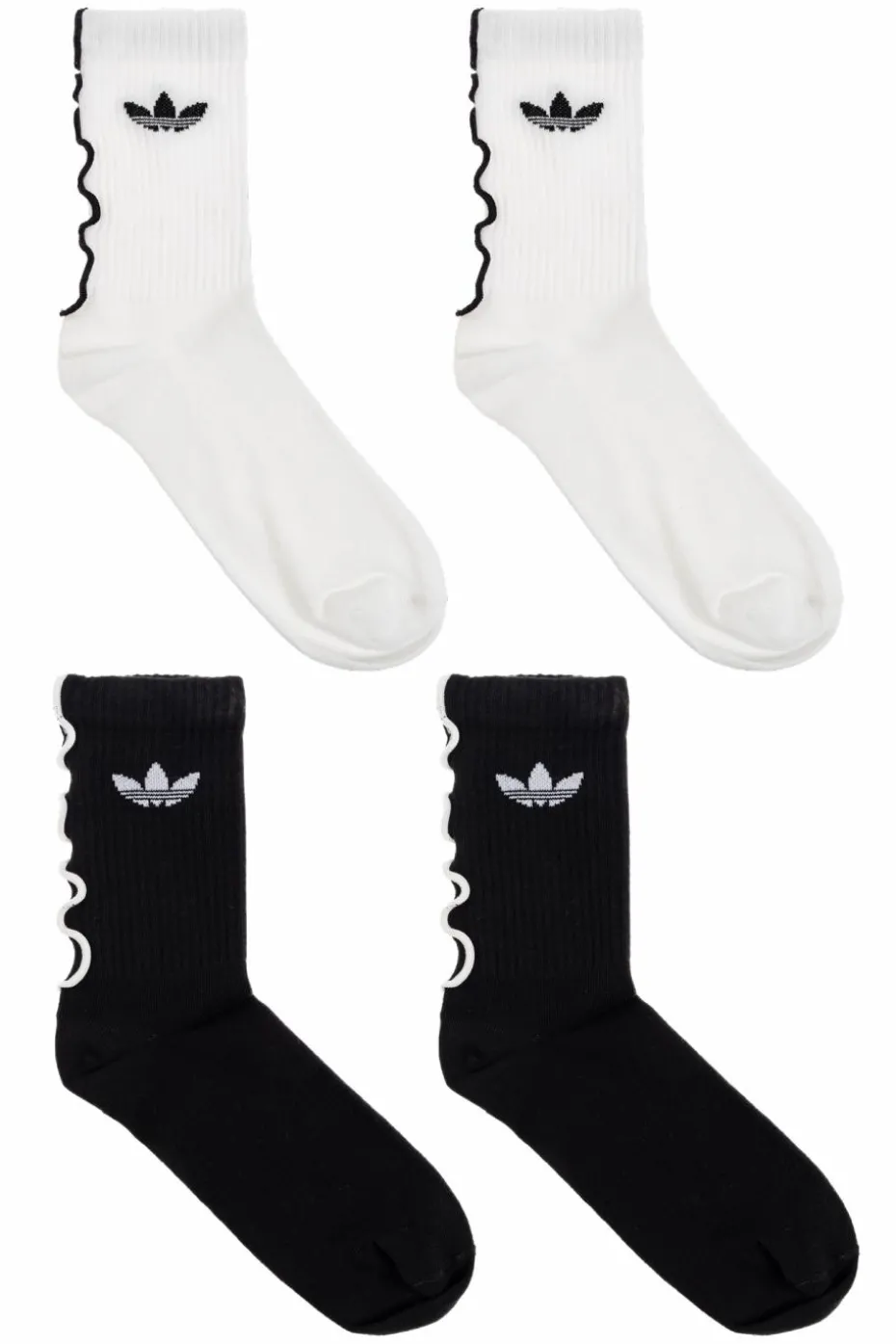 ADIDAS Originals MULTICOLOUR Two-pack of socks with logo