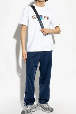 ADIDAS Originals NAVY BLUE Sweatpants with logo