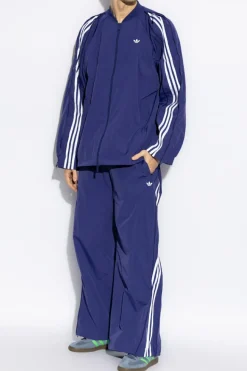 ADIDAS Originals NAVY BLUE Lightweight jacket with logo