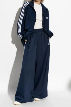 ADIDAS Originals NAVY BLUE Wide-leg sweatpants