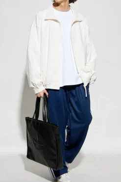 ADIDAS Originals NAVY BLUE Sweatpants with embroidered logo