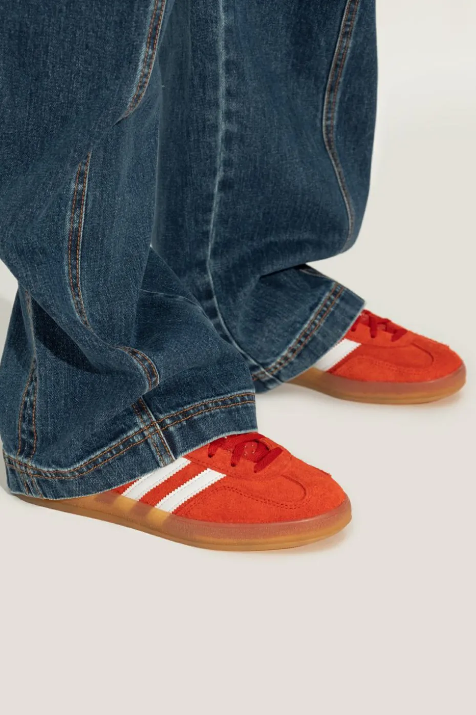 ADIDAS Originals ORANGE "GAZELLE INDOOR W" sports shoes