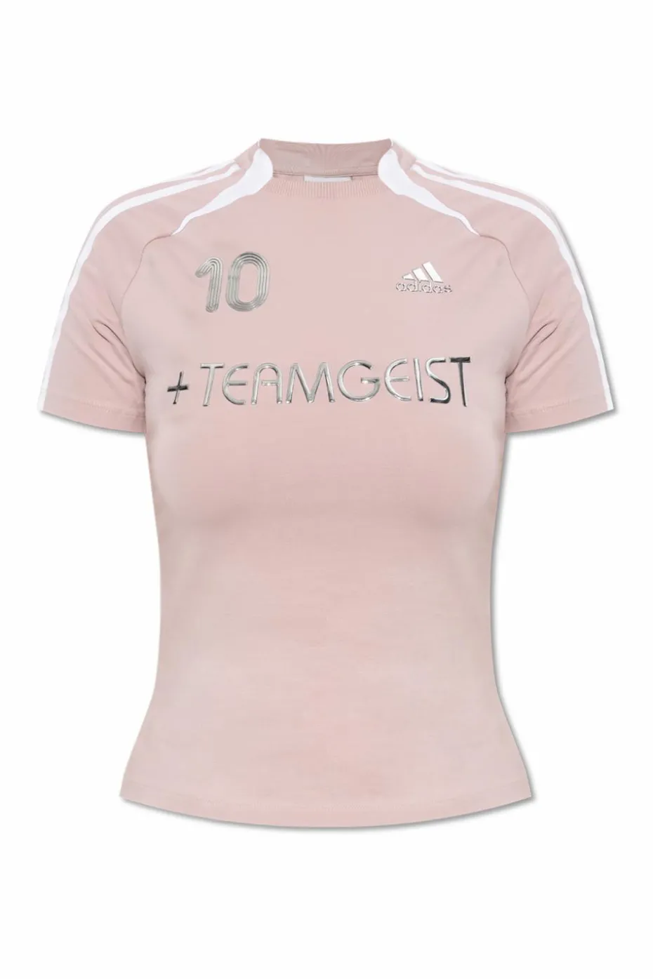 ADIDAS Originals PINK T-shirt with printed logo