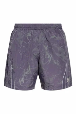 ADIDAS Originals PURPLE Logo shorts