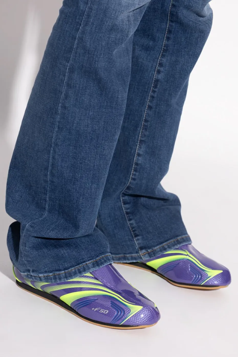 ADIDAS Originals PURPLE Sports shoes ‘TAEKWONDO F50 W’