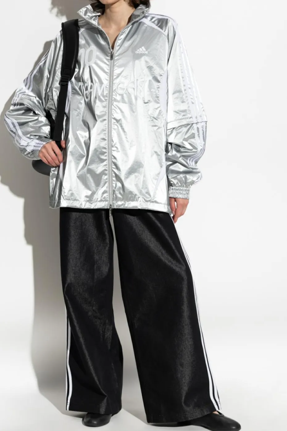 ADIDAS Originals SILVER Light jacket with logo