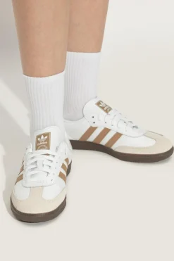 ADIDAS Originals WHITE Sports shoes `SAMBA OG`