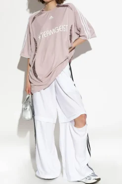 ADIDAS Originals WHITE Sweatpants with detachable legs