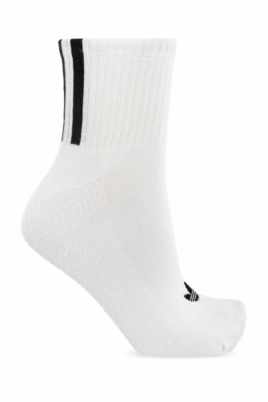 ADIDAS Originals WHITE Three-pack of socks with logo