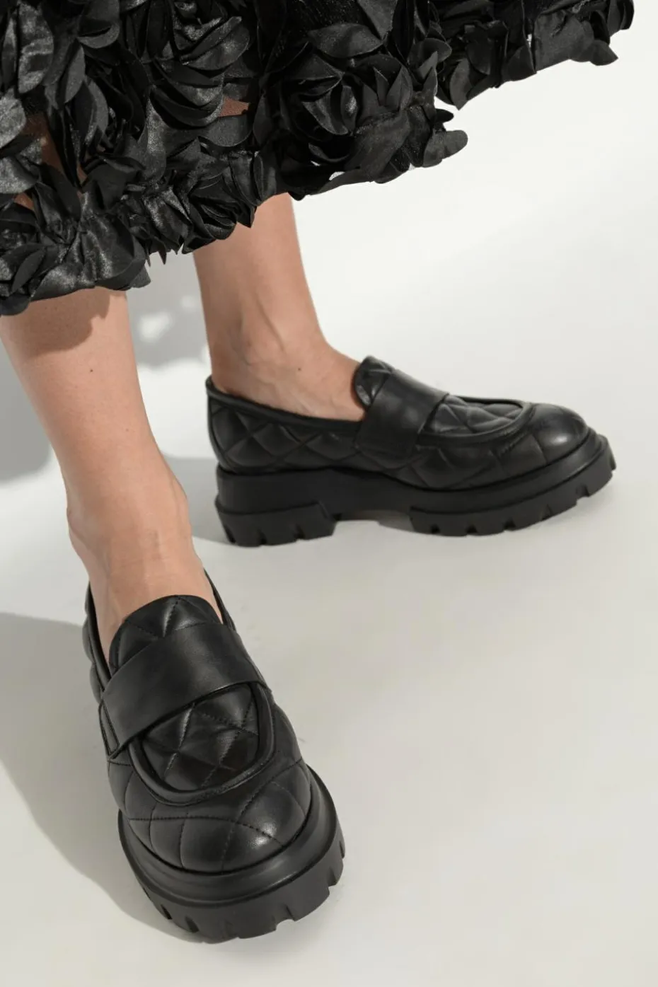 AGL BLACK Celeste shoes type loafers