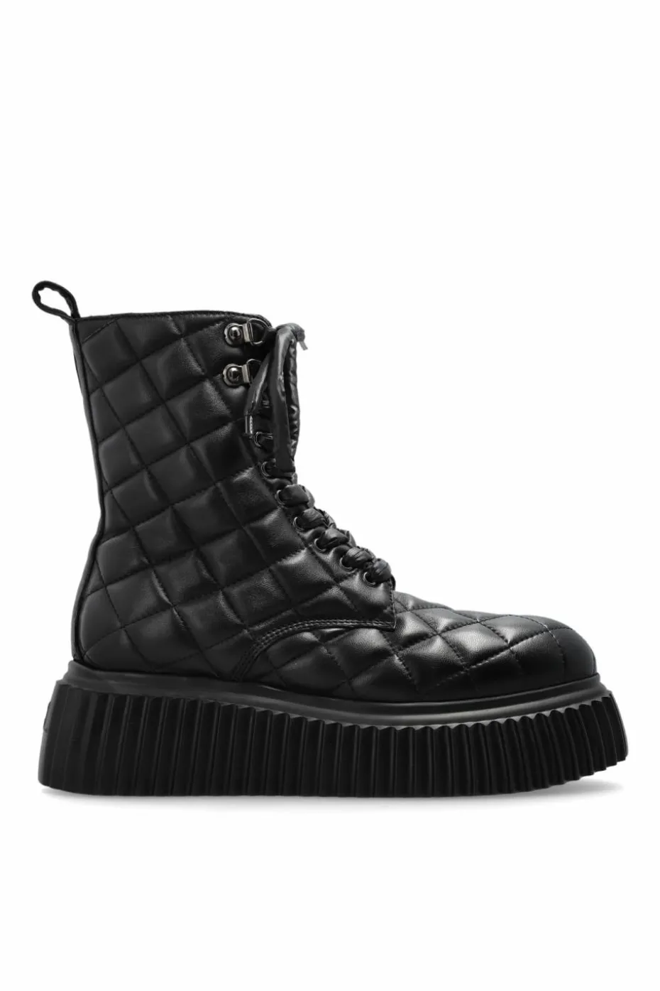 AGL BLACK "Elsa" platform shoes