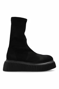 AGL BLACK "Milagros" platform shoes