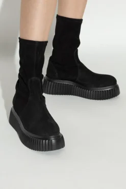 AGL BLACK "Milagros" platform shoes
