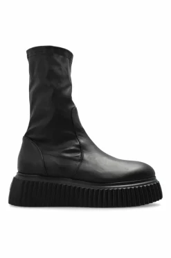 AGL BLACK "Milagros" platform shoes