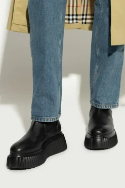 AGL BLACK "Milagros" platform shoes