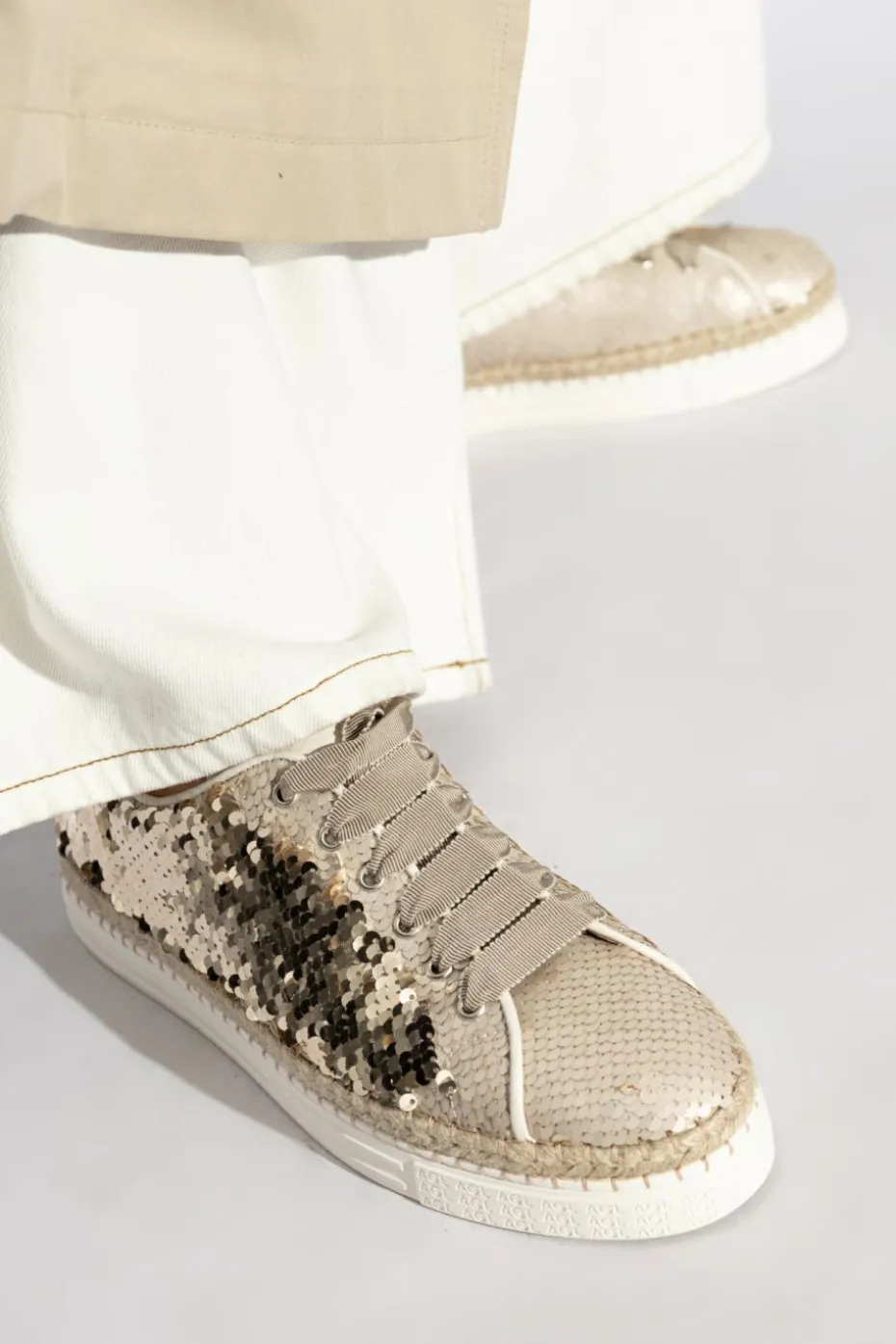 AGL GOLD Sequin sneakers Neive