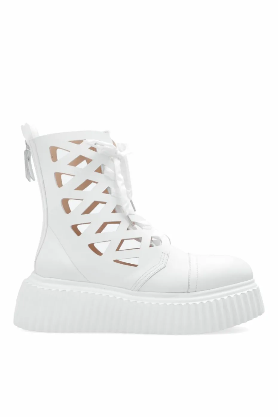 AGL WHITE Platform shoes Viggy
