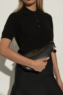 Alaïa BLACK Clutch Le Demi-Coeur