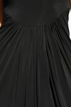 Alaïa BLACK Draped dress