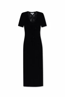Alaïa BLACK Dress with short sleeves