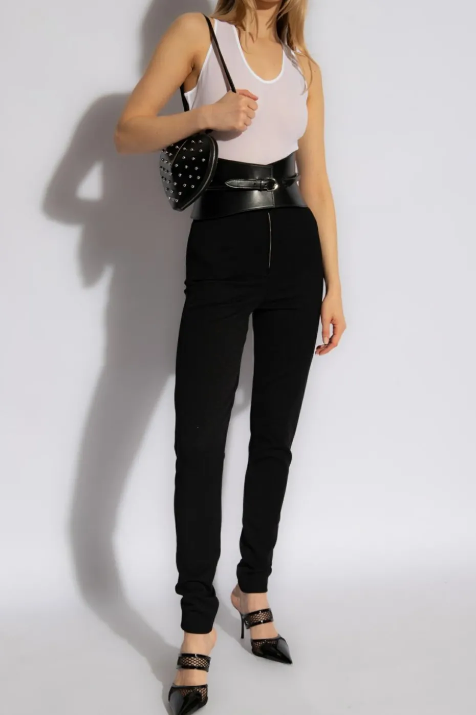Alaïa BLACK High-waisted trousers