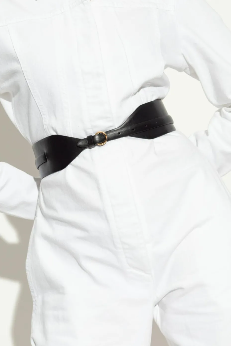 Alaïa BLACK Leather belt