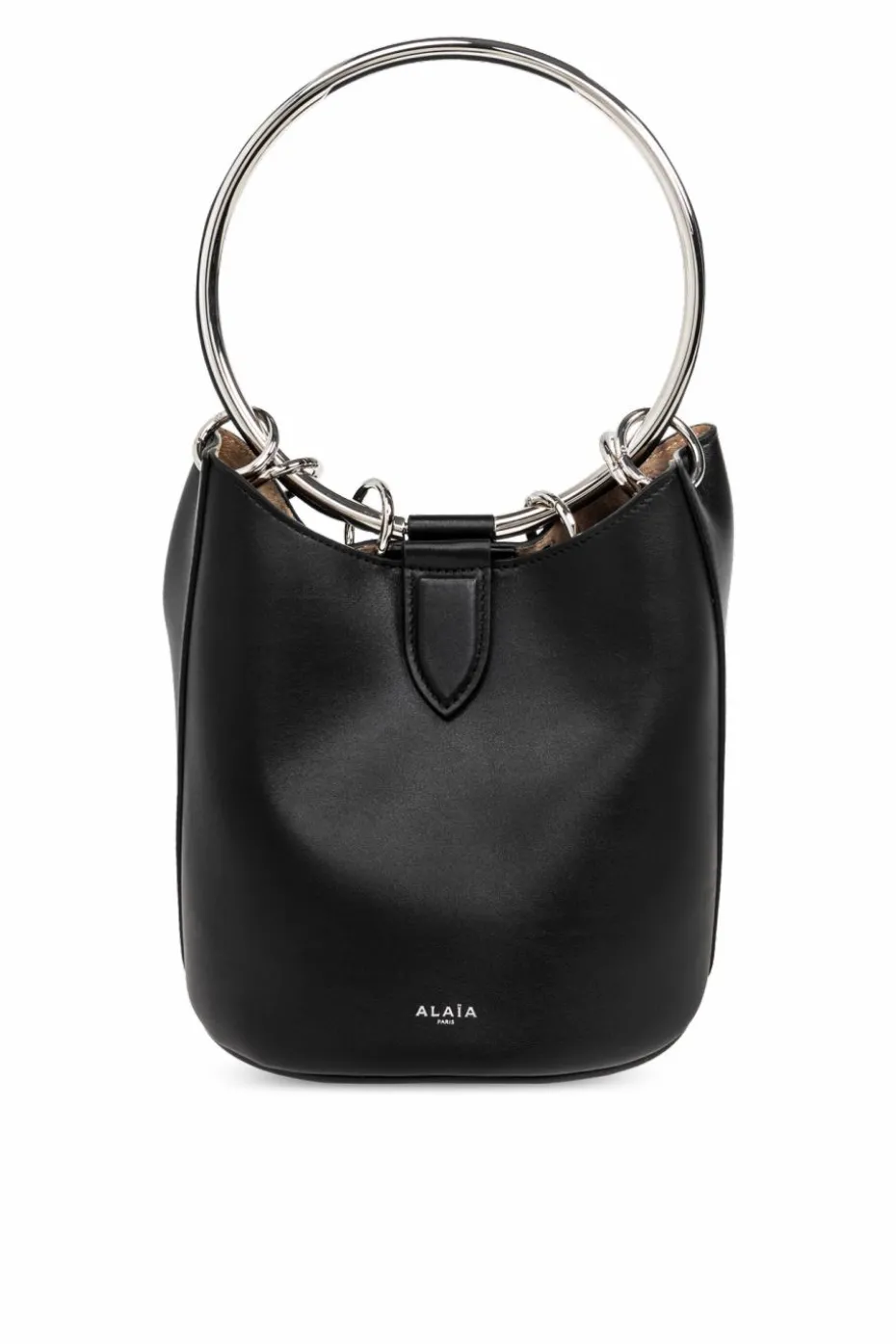 Alaïa BLACK ‘Medium Ring’ Handbag