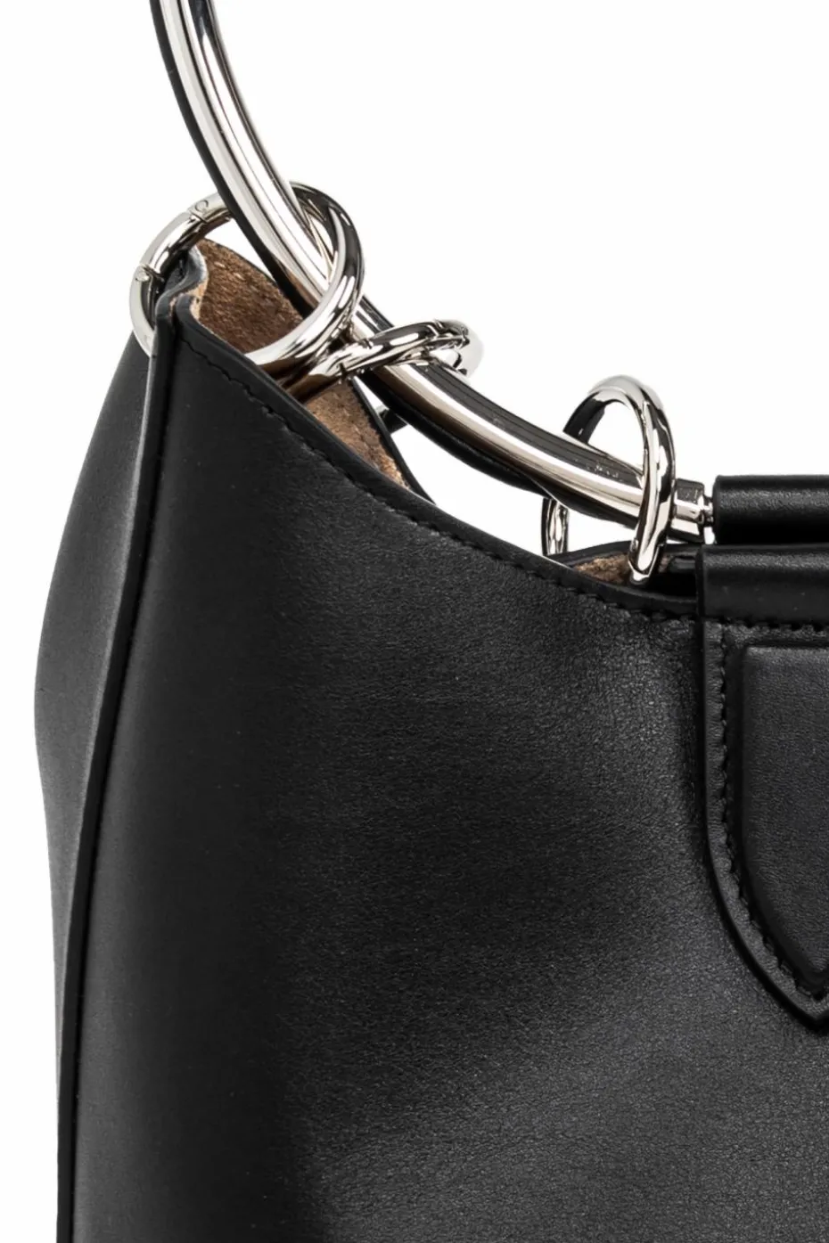 Alaïa BLACK ‘Medium Ring’ Handbag