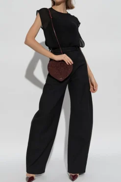 Alaïa BLACK Sleeveless bodysuit