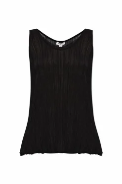 Alaïa BLACK Striped top