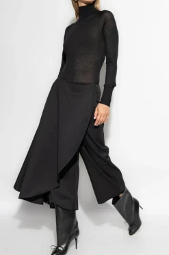 Alaïa BLACK Wool bodysuit